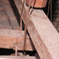 Particular of King post and Tie beam joint 