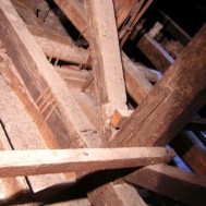 King post and Tie beam joint 